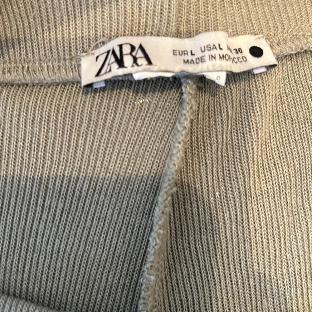 Women's Grey Wide-Leg Pants - Picture 3 of 3